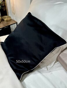  Funda de almohada de seda para cojín 22mm