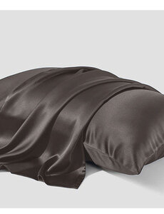  Silk pillowcase 22mm darkgrey