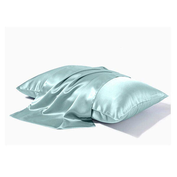 Silk pillowcase 22mm Morning blue