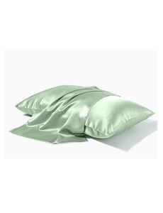  Zijden kussensloop 22mm Saliegroen