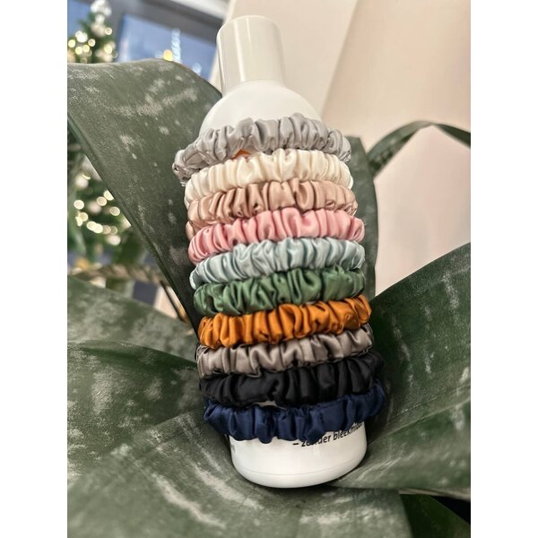 Zijden scrunchie - Skinnie 100% zijde