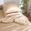 Housse de couette en soie 22momme Champagne