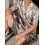 Men's silk pajama set (short sleeves + Shorts) - shortama