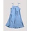 Girls silk dress with spaghetti strap