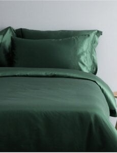  Housse de couette en soie 19mm forêt verte