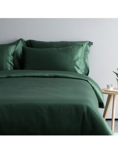  Housse de couette en soie 19mm forêt verte