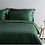 Silk duvet cover 19momme forest green