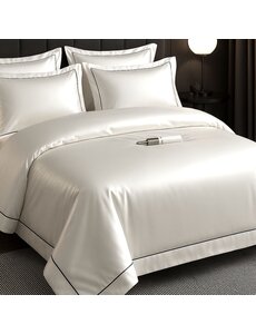  Ensemble de housse de couette en soie Élégance 22MM