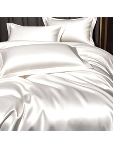  Silk duvet cover 22mm ivory white