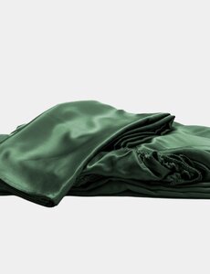  Sábana ajustable de seda 19mm bosque verde
