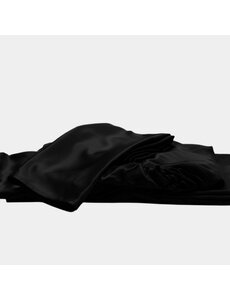  Zijden hoeslaken 22mm zwart