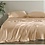 Silk flat sheet 22momme Champagne