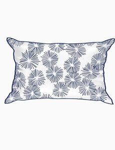  Funda de almohada de seda con Estampado Floral