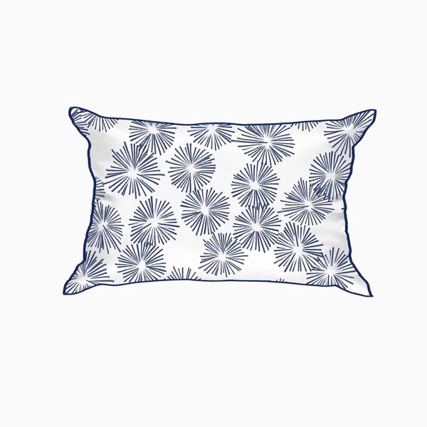 Zijden kussensloop met Bloemenprint