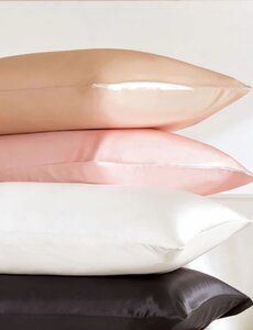  Funda de almohada de seda y Tencel