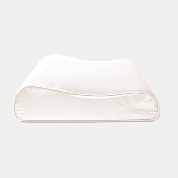 Funda de almohada de seda para la almohada ergonómica 22 momme