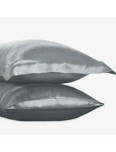  Silk pillowcase 22mm silvergrey