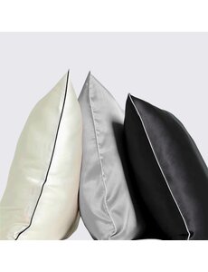  Taie d'oreiller en soie pour coussin décoratif