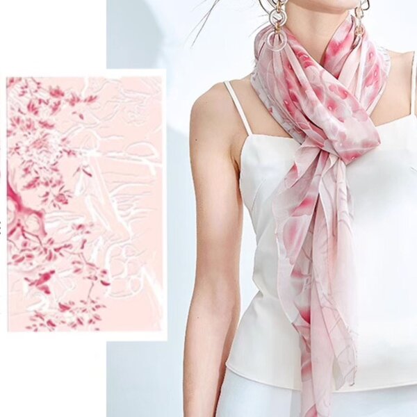 Silk scarf