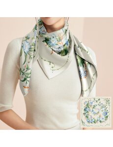  Zijden sjaal floral