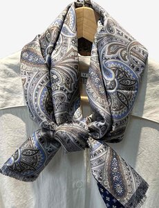  Men’s Double-Layer Silk Scarf