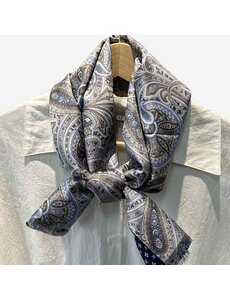  Foulard homme en soie double épaisseur