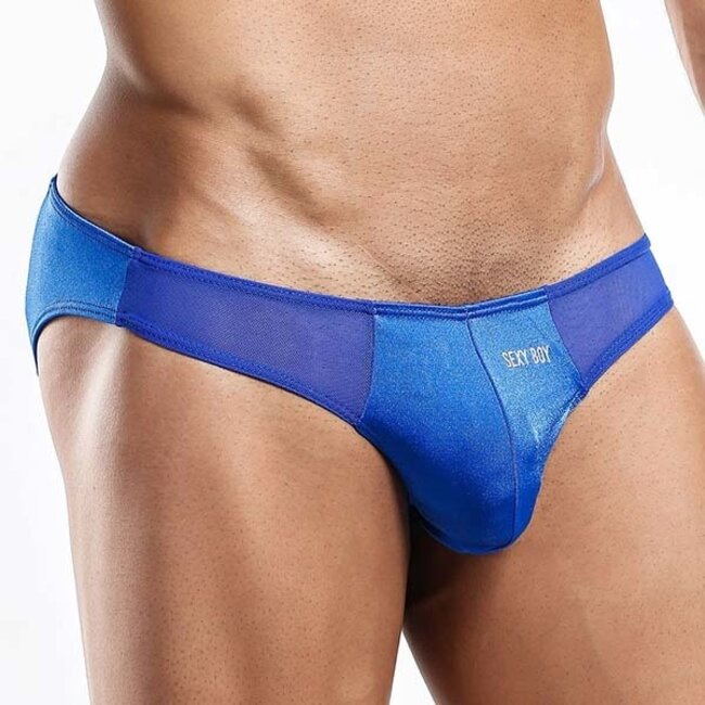 Sexyboy Royal blue sheer slip