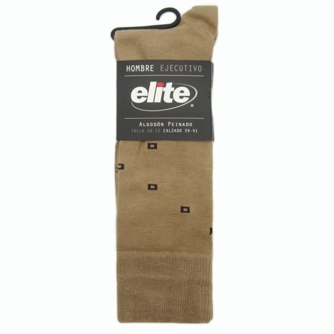 Elite Classic beige sokken