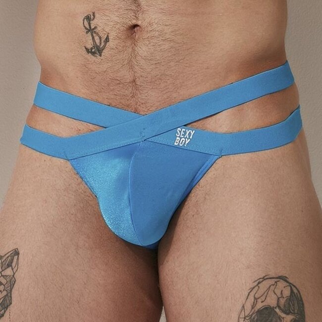 Sexyboy Turquoise  kinky slip