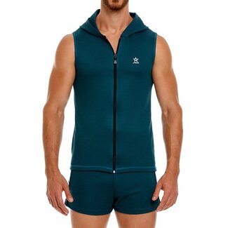 Jor Jor Italo Hoodie top Green