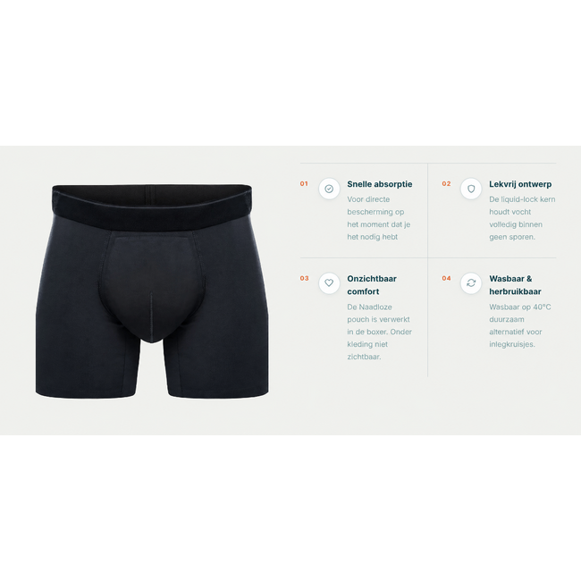 Proud Underwear dark grey boxershort
