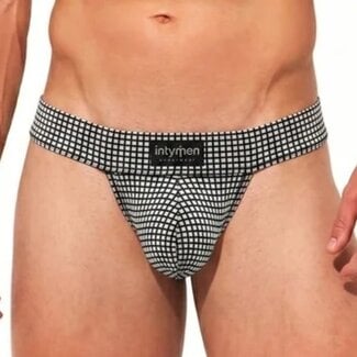 Intymen Intymen jockstrap white/black