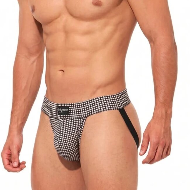 Intymen jockstrap white/black