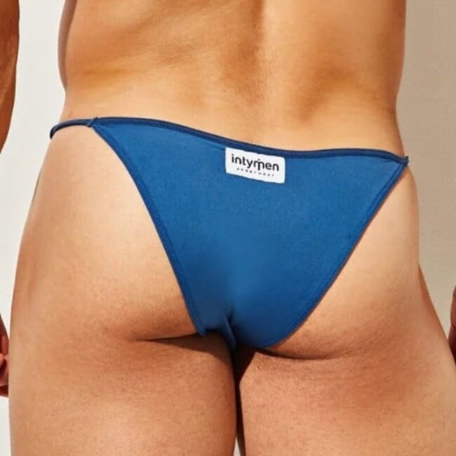Intymen bikini slip blue petroleum