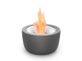 Blomus Blomus Foyer de table Fuoco 18cm - par 2 Blomus Foyer de table Fuoco 18cm - par 2