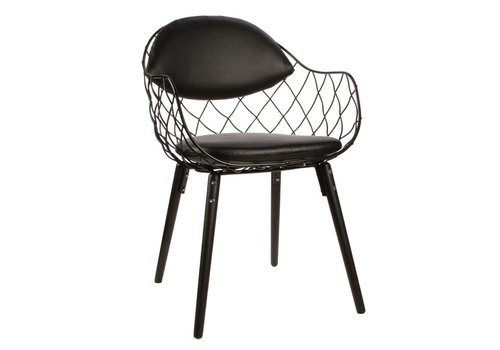 Pina chair stoel stof of leder