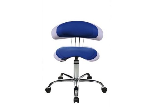 Wobblez Chaise Bureau Ergonomique, Tabouret Flexible pour Le Dos Hauteur  Réglable de 55 à 75 cm pour Bureau Normal, Tabouret Équilibre