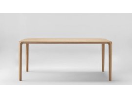 Silu table en bois chêne coloré