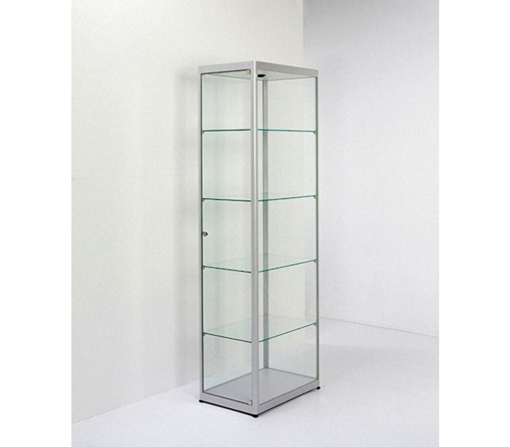 Basic vitrine en verre 200h x 100l cm