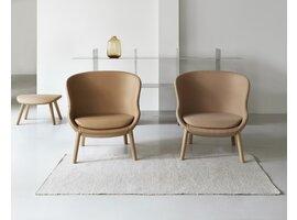 Hyg Lounge Chair basse Chêne