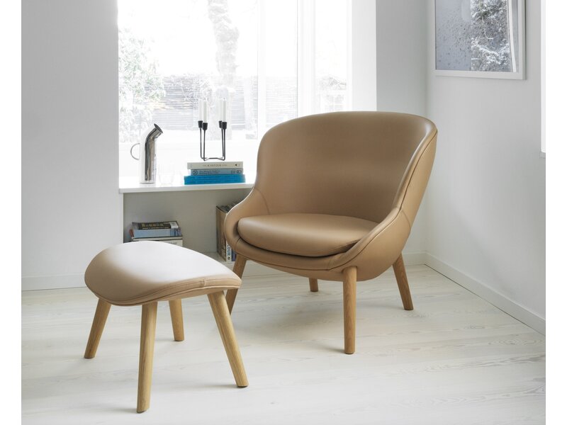 Hyg Lounge Chair basse Chêne