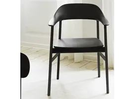 Herit chair - armchair  black