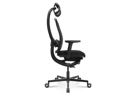 AluMedic Black Edition chaise de bureau