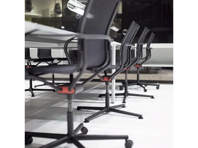 D1 Office chaise de design sans accoudoirs