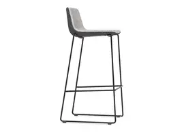 Twist & sit tabouret haut avec pied en métal