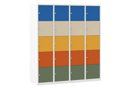 Premium multicolor lockers