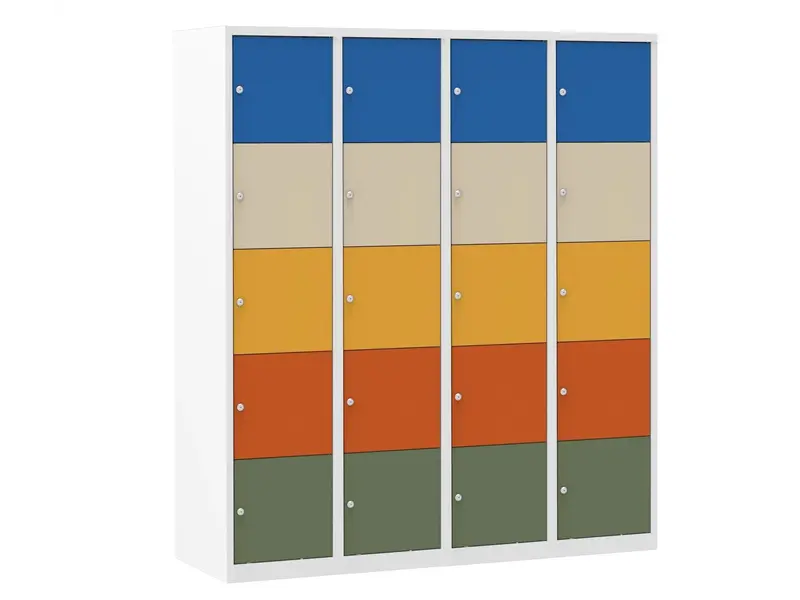 Premium multicolor lockers