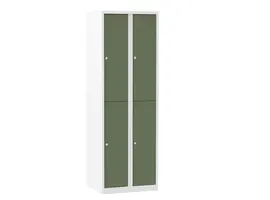 Premium armoire vestiaires métallique 2 colonne/2 portes