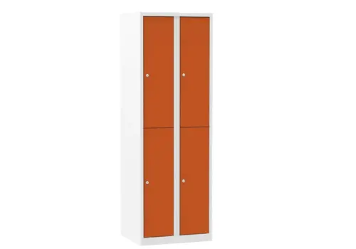 Premium garderobekasten metaal 2 kolom/2 deuren