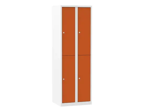 Premium armoire vestiaires métallique 2 colonne/2 portes
